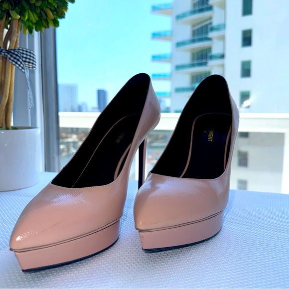 Saint Laurent leather pump brand new size 39.5 - Picture 4 of 8